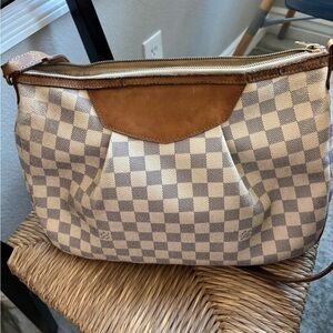 Louis Vuitton Damien Azur Siracusa PM shoulder bag.  Smoke free home